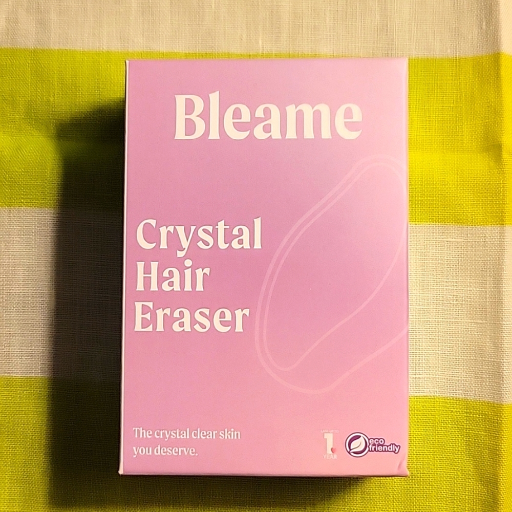 NEW Bleame Crystal Hair Eraser in box